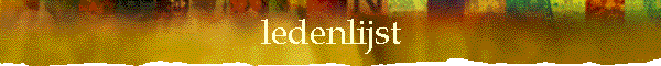 ledenlijst