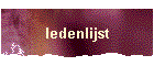 ledenlijst